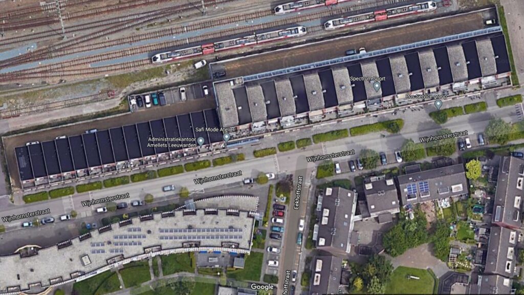 Wijnhornsterstraat GoogleMaps Satelliet Groot